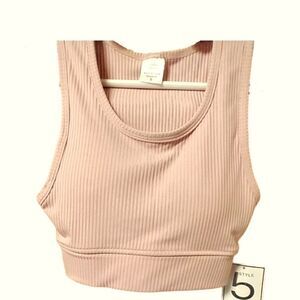 New Women's light Pink  Sports Bra